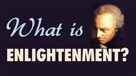 Immanuel Kant: Definition Of Enlightenment .
